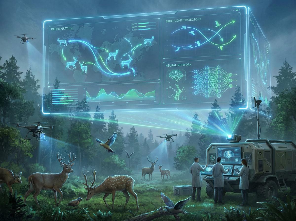 国产主播AI动物视频分析